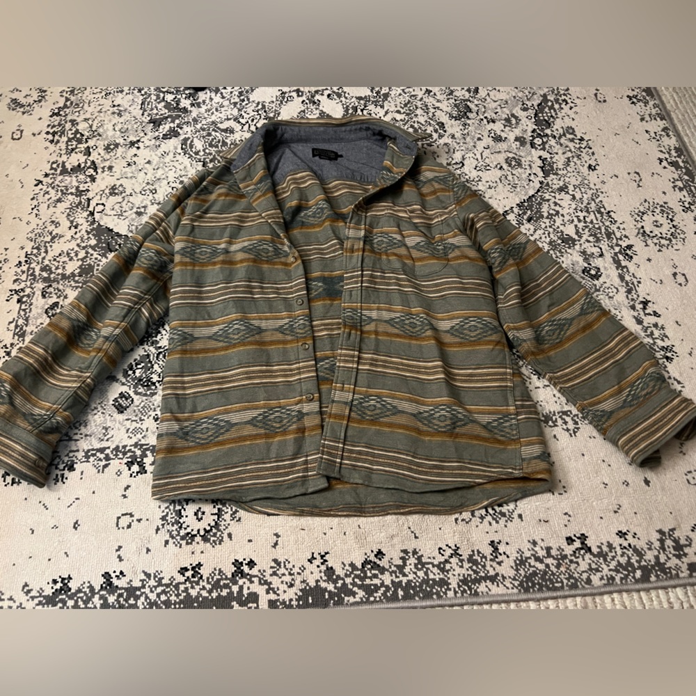Pendleton Gray/Green Woolen Shirt